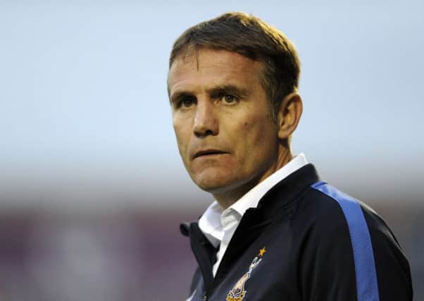Phil Parkinson says he will not hesitate to make changes if Bradford Citys strike force misfire (Picture: Bruce Rollinson).