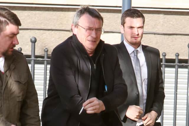 Footballer Adam Johnson arrives at Bradford Crown Court. Picture: Ross Parry Agency