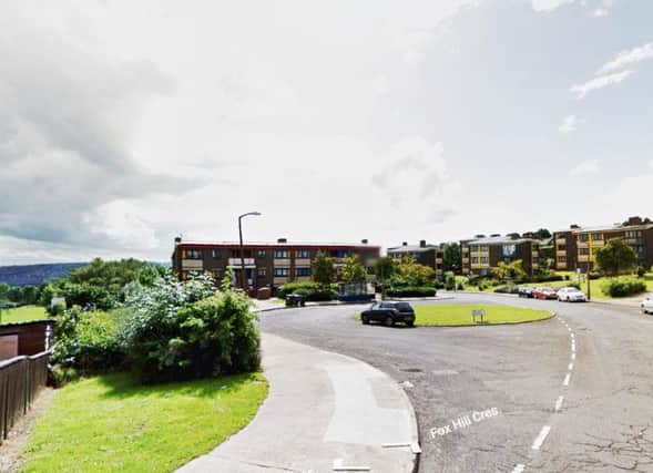 Fox Hill Crescent, Sheffield. Google Maps