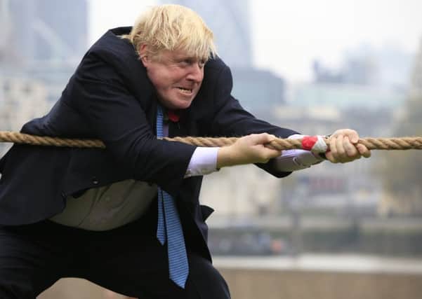 Mayor of London Boris Johnson. Which leader is going to pull their weight in Yorkshire?