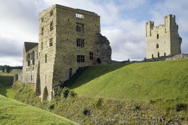 Andy Dean would take visitors on a trip to Helmsley. (Credit; English Heritage.)