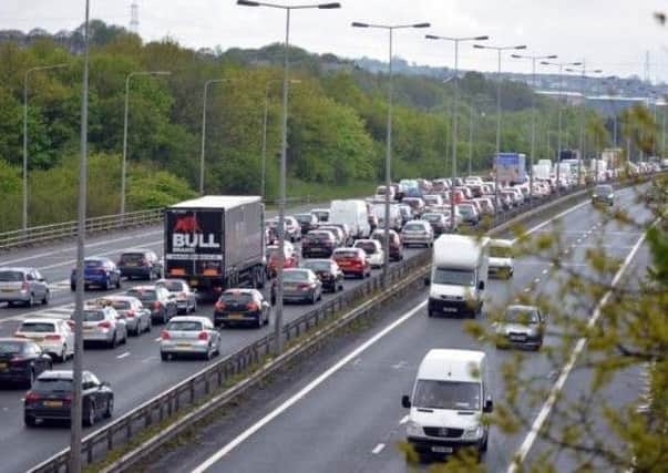 Dozens of drivers on South Yorkshire's motorways were found to be using mobile phones