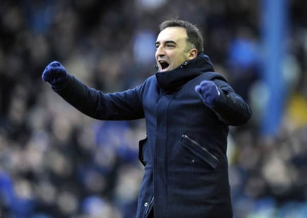 Head coach Carlos Carvalhal has taken Sheffield Wednesday to the cusp of the automatic promotion race (Picture: Steve Ellis).