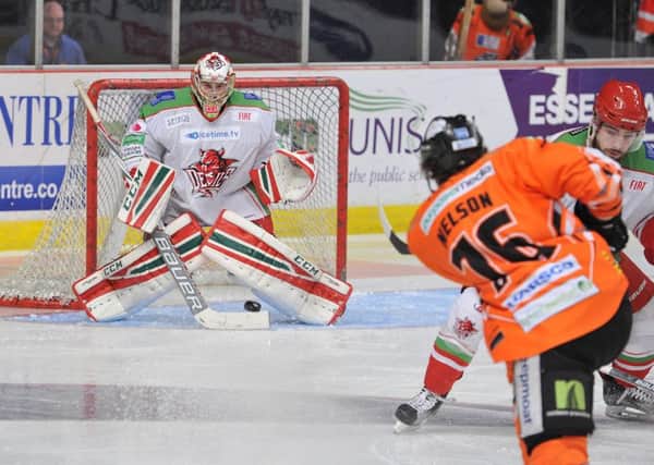FAMILIAR ICE: Ben Bowns is back in South Yorkshire this weekend intent on harming Sheffield Steelers' Elite League title hopes. Picture: Richard Murray.