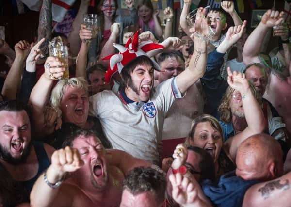 Sacha Baron Cohen stars as Nobby in new film Grimsby. Photo: Columbia Pictures.