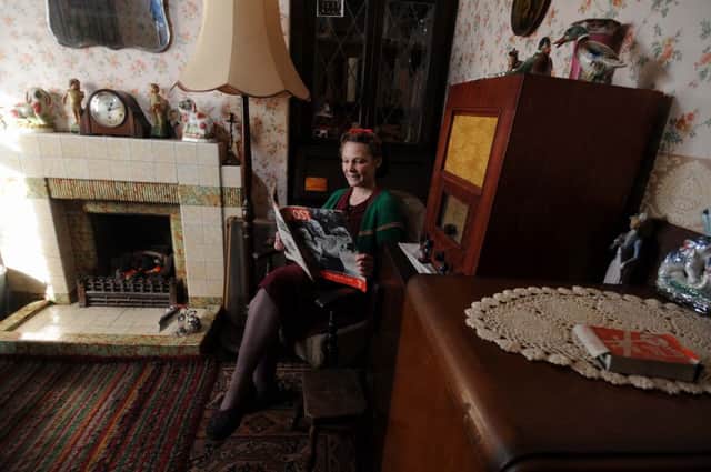 Joanna Francis lives in the 1940s at Burton upon Stather, Lincolnshire. Picture by Simon Hulme
