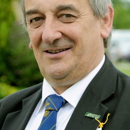 Meurig Raymond, president of the National Farmers' Union, will address farmers at NFU Conference which starts today. (GLgysshowtues3)