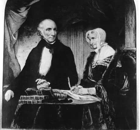 William Wordsworth and his wife Mary