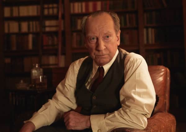 Bill Paterson who plays Lord Moran in new drama Churchill's Secret. The physician, from Skipton, treated the Prime Minister in secret.