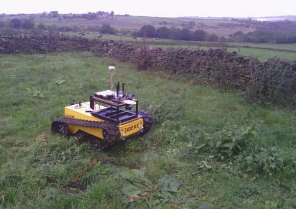 The IBEX robot that can identify and destroy weeds is currently in a trial phase.