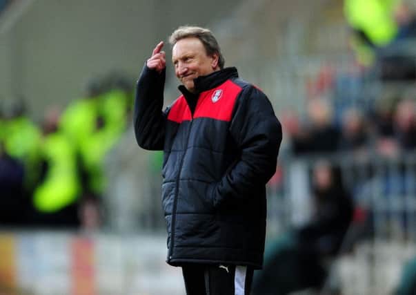 FRUSTRATED: Rotherham United manager 
Neil Warnock