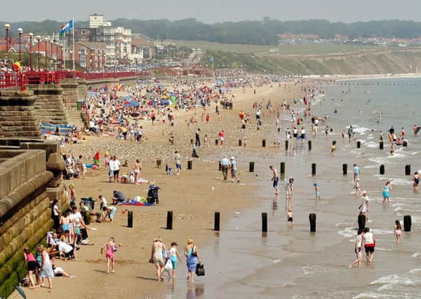 Bridlington Beach. The EU has helped transform water quality off the Yorkshire coast.