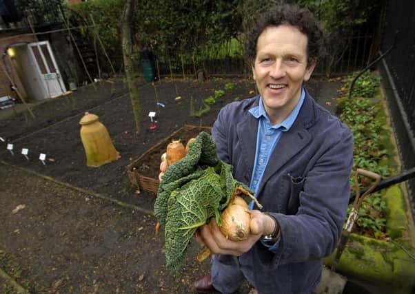 TV gardener Monty Don defined happiness as the prospect of dinner following a day in the garden.