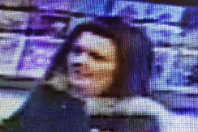 A CCTV image of one of the suspects.