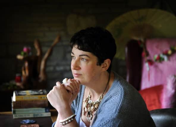 Author Joanne Harris at her home in Huddersfield. Picture by Simon Hulme
