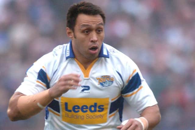 Willie Poching in his Leeds Rhinos days. He is now the interim head coach of Hull KR.