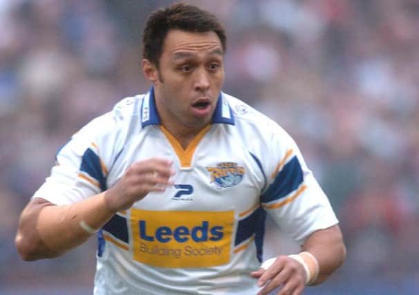 Willie Poching in his Leeds Rhinos days. He is now the interim head coach of Hull KR.