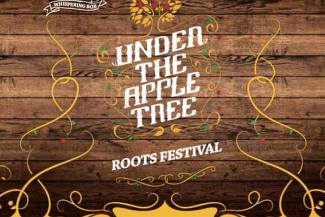 New music festival - Under the Apple Tree.