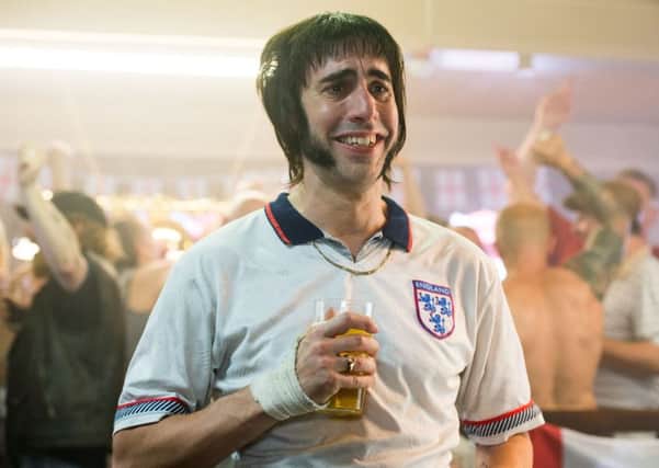 It wasn't filmed there, but Sacha Baron Cohen's new film is set in which northern town? .