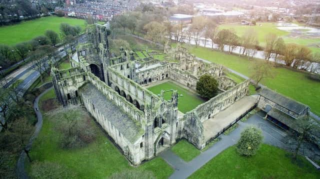 Kirkstall Abbey taken from the air. PIC: Patrick O Frani