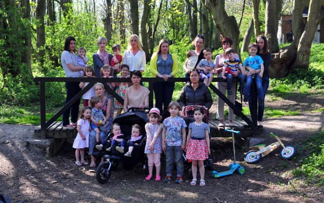 Campaigners in Roundhay who joined forces over school places last year. Photo: Tony Johnson