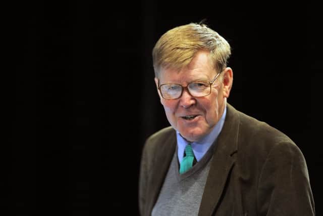 Alan Bennett would be Val Wood's choice of a lunch date.