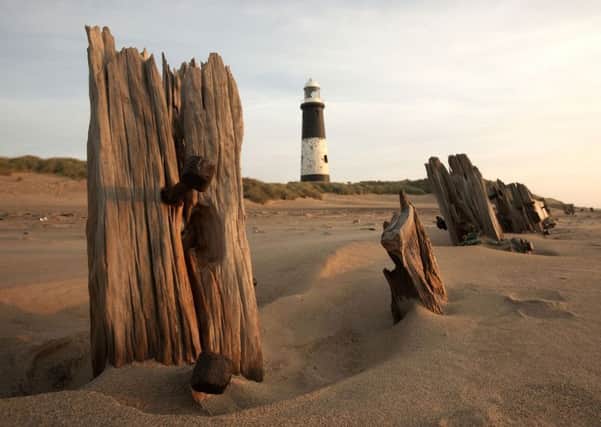 The lighthouse at Spurn Point, East Yorkshire