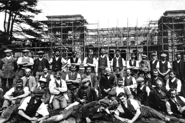 Rebuilding Sledmere 1913