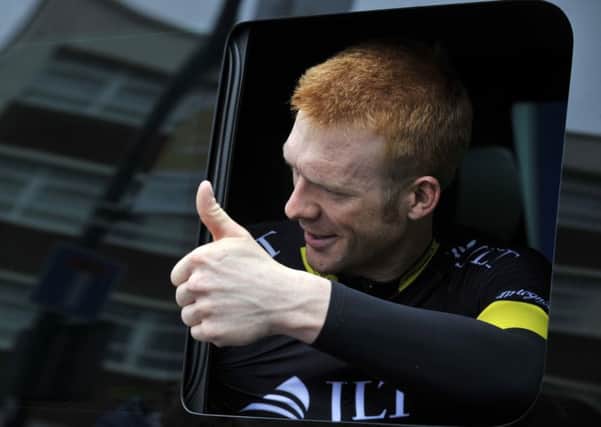 BACK IN THE SADDLE: Yorkshire's Olympic champion, Ed Clancy.  Picture: Bruce Rollinson