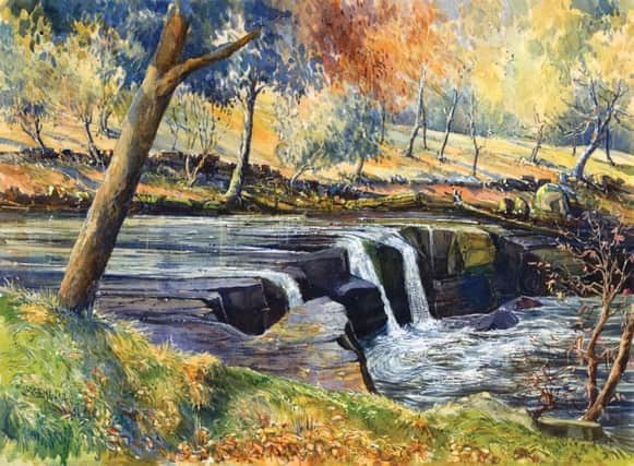 Some of the 60 watercolours to be found in A Meander Down the Esk by Whitby artist John Freeman capturing different seasons of the year.