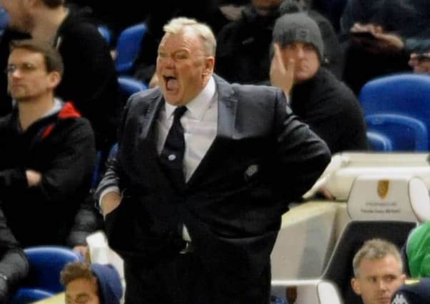 Leeds Uniteds fans were put through torture as head coach Steve Evans saw his team routed 4-0 (Picture: Simon Hulme).