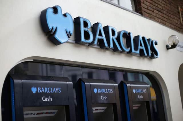 File photo dated 22/04/14 of a London branch of Barclays bank, has reported a 2% fall in annual underlying pre-tax profits to Â£5.4 billion. PRESS ASSOCIATION Photo. Issue date: Tuesday March 1, 2016. See PA story CITY Barclays. Photo credit should read: Yui Mok/PA Wire