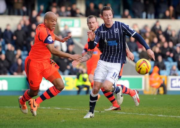 Alex Baptiste, in action for Bolton Wanderers last season before his switch to Middlesbrough in the summer.