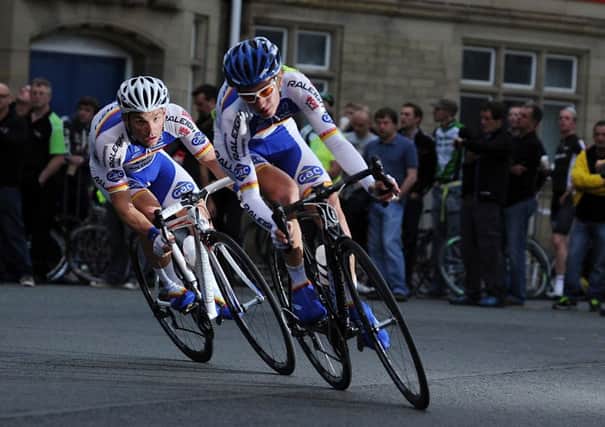 Liam Holohan in action in Brighouse in 2012.