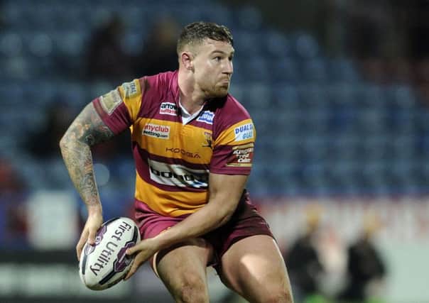 Jamie Ellis, the latest 
Huddersfield Giants player to be sidelined.  Picture: Bruce Rollinson