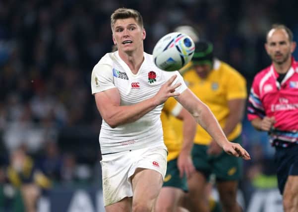 Engpland player Owen Farrell's discipline has been called into questiion.