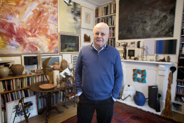London-based art collector Tim Sayer whose collection of more than 400 works isÂ to be gifted to the Wakefield Permanent Art Collection.