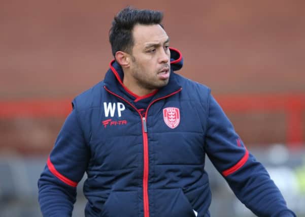 Willie Poching wants Hull KR to take the positives from last weeks game against St Helens into tonights match at leaders Widnes (Picture: Tony Foster).