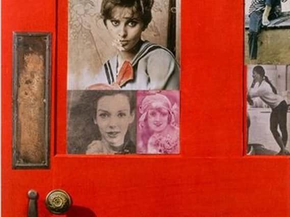 A section of Girlie Door by Sir Peter Blake, 2008,  from the Replay series.