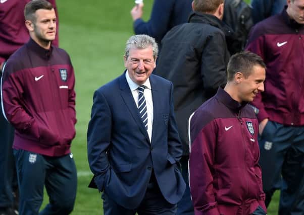 ROY HODGSON: England boss is happy to have lined up strong opposition for warm-up games.