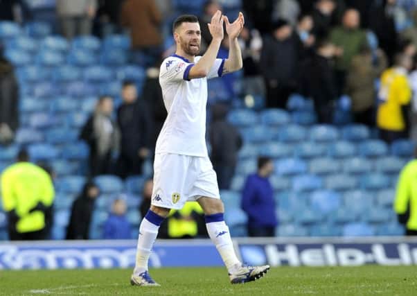 Mirco Antenucci celebrates his two goals at full time.
 (Picture: Bruce Rollinson)
