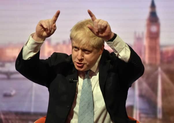 Boris Johnson is one of the politicians accused of undermining confidence in the economy.