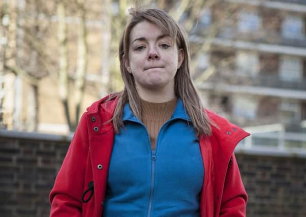 First-look picture of Sheridan Smith as Julie as filming commences on The Moorside Project for BBC One.