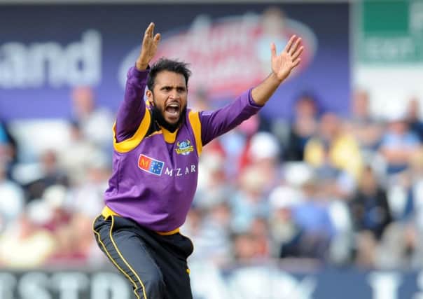 SPIN IT HARD: Yorkshire coach Jason Gillespie believes Adil Rashid, pictured above, is capable of going on to become Englands No 1 spinner in all formats of the game. Picture: Steve Riding.