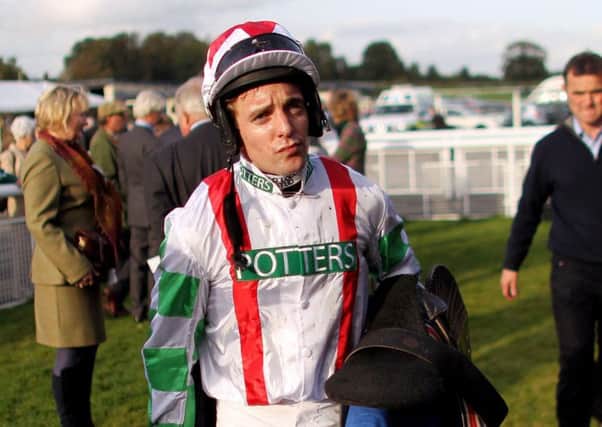 Malton-born jockey, Andrew Tinkler.