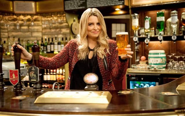 Charity Dingle, played by Emma Atkins, will make a dramatic return to the village as the new landlady of The Woolpack