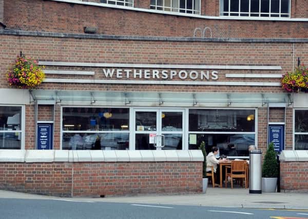 JD Wetherspoon at Leeds City Station.