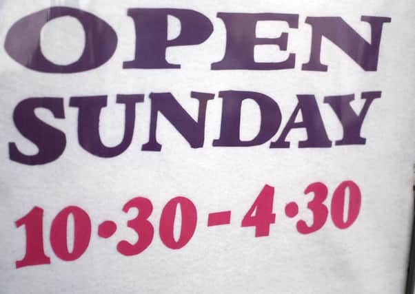 Should Sunday opening hours be extended?