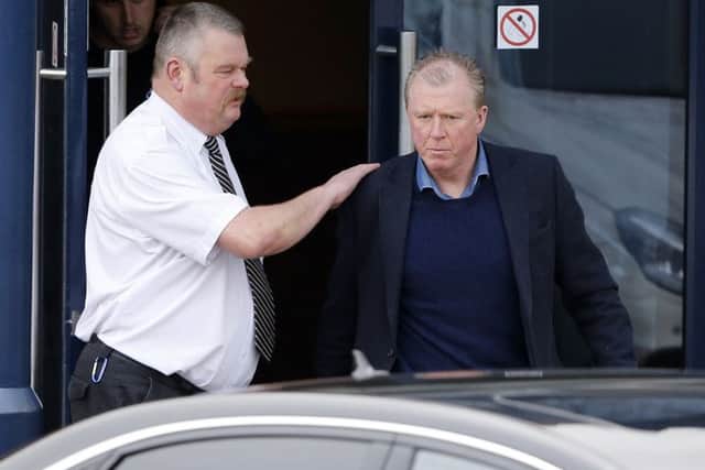 GOODBYE: Steve McClaren was relieved of his Newcastle United duties shortly before midday on Friday. Picture: Owen Humphreys/PA.