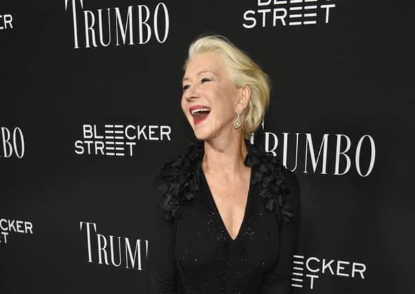 Helen Mirren is Yorkshire 60-somethings most inspirational 70 year old
Photo: Chris Pizzello/Invision/AP